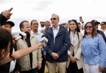 Presidente Abinader supervisa niveles de presas en el Cibao ante paso del huracán Melissa y anuncia inspección de embalses del Sur