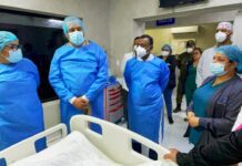 Lee Ballester supervisa estado de salud de agente de Migración herido de bala en Bohechío